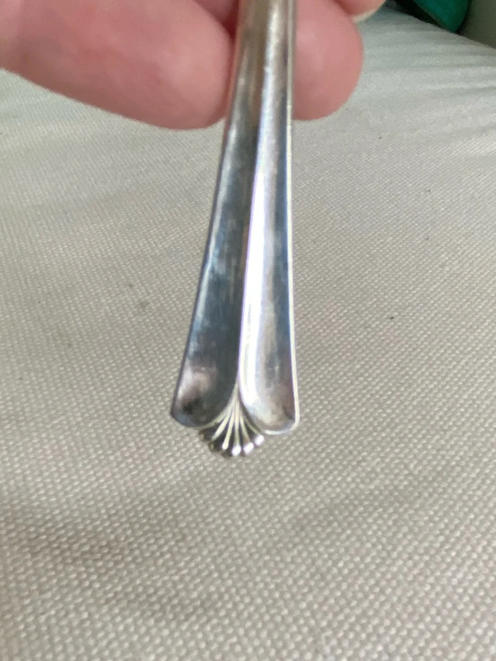 Vintage David Andersen Norway 830S Silver Pickle Fork Rådhus Pattern 1920s 1930s